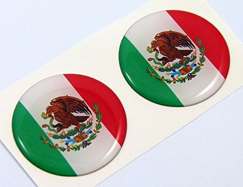  Mexican Flag Baseball Sticker, WaterProof Vinyl