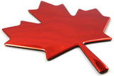 Maple Leaf Canada RED Finish Decal Emblem 3D Sticker car Bike 2.7" Flexible