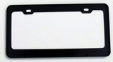 Germany German Flag Black Metal Car License Plate Frame Dome Insert Deutschland